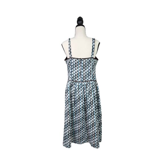 Size 8, Women, Signature By Robbie Bee Polka dot Midi Dress, Parisian - Picture 2 of 7